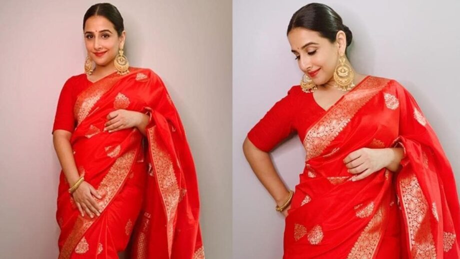 Take Some Ideas From Mouni Roy, Vidya Balan, And Malaika Arora’s Banarasi Silk Saree To Deserve Attention This Wedding Season - 0