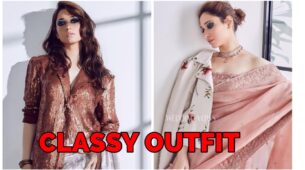 Tamannaah Bhatia Looks Classy Wearing Jacket With Saree: See Here