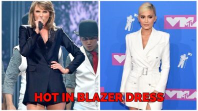 Taylor Swift VS Kylie Jenner: Who Looked Amazingly Gorgeous In Blazer Dress?