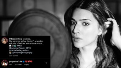 The seconds before action: Kriti Sanon gives us a sneak peek into her ‘shoot’ life, Jacqueline Fernandez has something to say