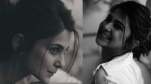 The subtle art of making eye contact: Jennifer Winget looks like a regal queen in latest photo, fans go bananas