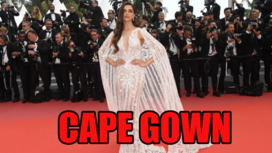 Throwback: Deepika Padukone Stuns The World With Her Hotness At Cannes Film Festival As She Showers Her Glamour In Caped Gown