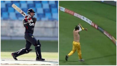 HAHA!!! Rohan Mustafa Chases The Ball Bare Body In Abu Dhabi T10 League