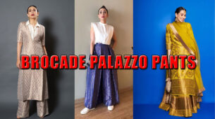 Tired Of Skirts? Try Karishma Kapoor’s Brocade Palazzo Pants: See Pics