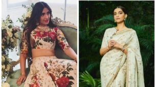 Top 3 Attractive Outfits of Sonam Kapoor By Sabyasachi You Would Love to Have, See Pictures