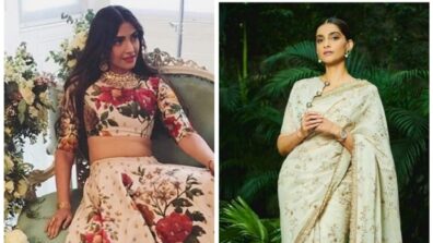 Top 3 Attractive Outfits of Sonam Kapoor By Sabyasachi You Would Love to Have, See Pictures