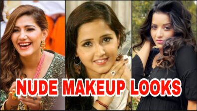 Top 3 Bhojpuri Divas Who Rocked In Nude Makeup Look: Sapna Choudhary, Kajal Raghwani, Monalisa