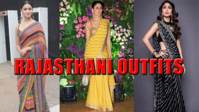 Top 3 Bollywood Divas In Rajasthani Style Outfits: Shilpa Shetty, Kareena Kapoor, Alia Bhatt