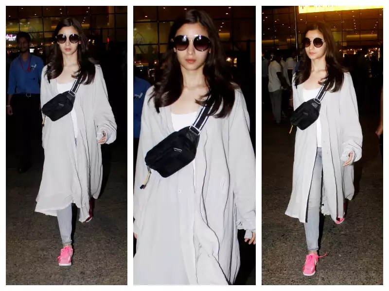 Top 3 Glam Airport Looks Of Actress Alia Bhatt - 1