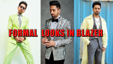 Top 5 Formal Blazer Looks Of Ayushmann Khurrana