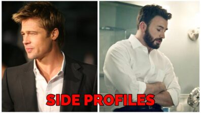 Top 5 Hot Side Profiles Of Handsome Actors From Brad Pitt To Chris Evans