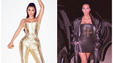 Top 5 hottest looks of Kim Kardashian in leather outfits