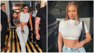 Hottest Looks Of Kylie Jenner In Crop Tops