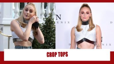 Top 5 Hottest Looks Of Sophie Turner In Crop Tops