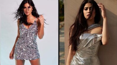 Top Bollywood Celebs Who Rocked The Silver Outfit To Perfection: Katrina Kaif To Janhvi Kapoor