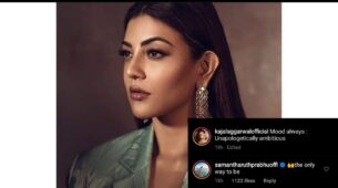 Unapologetically ambitious: Kajal Aggarwal shares smoking hot photo in western pantsuit look, Samantha Akkineni leaves an impressive comment