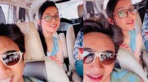 [Valentine Special Video] RadhaKrishn fame Mallika Singh & Kartikey Malviya’s romantic moment caught on camera, netizens melt in awe