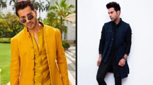 Varun Dhawan To Rajkummar Rao: Bollywood Celebs In Stylish Ethnic Outfits; See Pictures