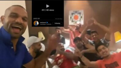 Viral Video: Shikhar Dhawan has crazy ‘pawri’ fun with his gang, Harbhajan Singh loves it