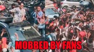 Watch Video: Bigg Boss fame Asim Riaz gets mobbed by fans