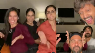 [Video] Weekend Madness:  Shabir Ahluwalia & Riteish Deshmukh go crazy with their gang; fans can’t stop laughing!
