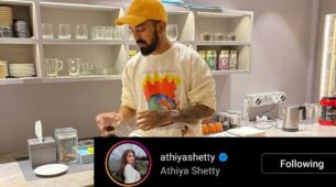 Weekend Vibes: KL Rahul shares latest photo of him chilling with a special ‘drink’, Athiya Shetty likes it