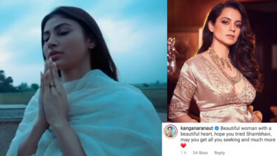 What it is to be with you: Mouni Roy reveals her spiritual side to the world, Kangana Ranaut has something to say