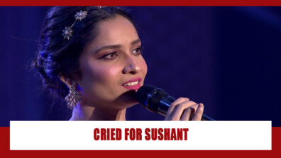 When Ankita Lokhande cried on stage for Sushant Singh Rajput, watch video