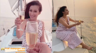 Yacht Fun: Taarak Mehta Ka Ooltah Chashmah’s Sunayana Fozdar caught on camera enjoying wine like a ‘queen’, fans love her swag