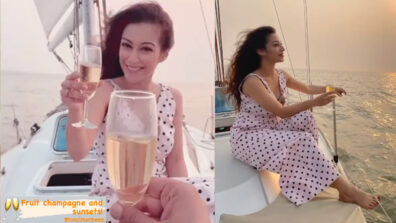 Yacht Fun: Taarak Mehta Ka Ooltah Chashmah’s Sunayana Fozdar caught on camera enjoying wine like a ‘queen’, fans love her swag