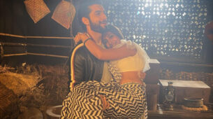 Yeh Naagin iss Cheel Ki Hi Rahe: Sharad Malhotra lifts Surbhi Chandna in a romantic way on his arms, fans melt in awe