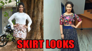 Avika Gor Slays In Printed Skirt Or Embellished Skirt, Vote Here