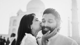 10 Years Of  Rollercoaster: Allu Arjun shares heartfelt romantic post for wifey on special day, netizens fall in love with their chemistry