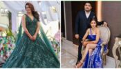 Neha Pendse Looks Glamorous In Her Engagement Forest Green Gown, See Picture