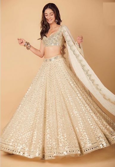 3 Gorgeous Looks Of Ananya Panday In Lehenga Which Will Stun You, See Here - 0