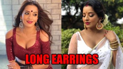 3 Stunning Looks Of Monalisa In Gorgeous Long Earrings