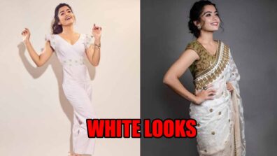 3 White Looks Of Rashmika Mandanna, Add On To Your Wardrobe For Summer Muse