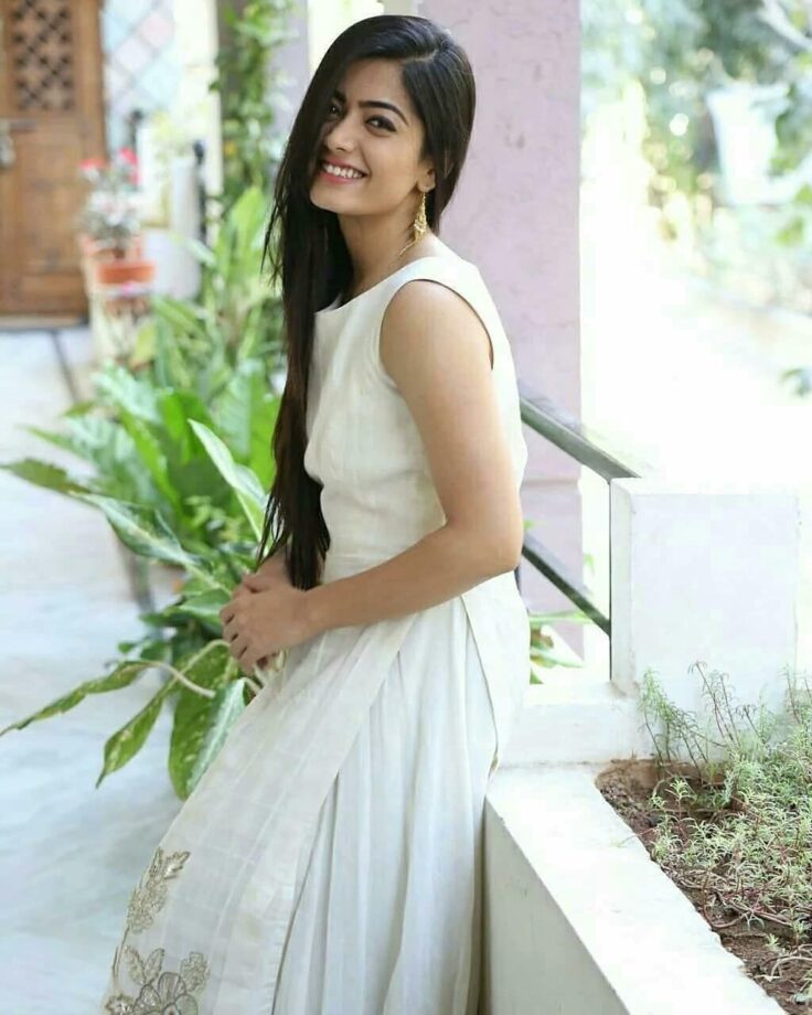 3 White Looks Of Rashmika Mandanna, Add On To Your Wardrobe For Summer Muse - 4