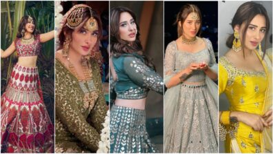 5 exotic and hot looks of Mahira Sharma in ethnic wear