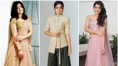 5 Exotic Looks of Rashmika Mandanna In Ethnic Wear