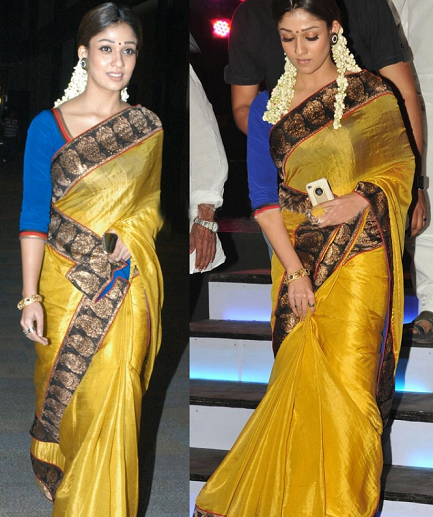 5 Sarees & Lehenga Looks Of Nayanthara And Sai Pallavi - 1