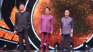 90s music superstars Anu Malik, Sameer and Udit Narayan on Indian Idol 12