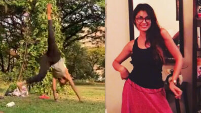 Action Queen: Kumkum Bhagya Sriti Jha caught on camera doing dangerous summersault stunts, video goes viral