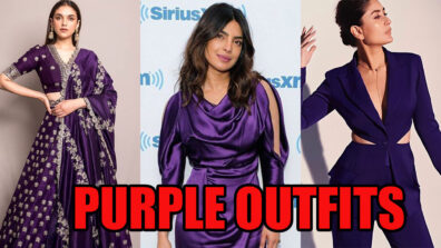 Aditi Rao Hydari In Lehenga Vs Priyanka Chopra In Mini Dress Vs Kareena Kapoor In Pantsuit: Which Purple Outfit Look Would You Like To Choose?