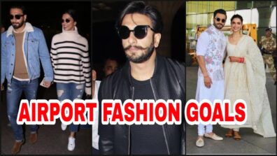 Airport Style: Times When Ranveer Singh And Deepika Padukone Gave Serious Fashion Goals Together
