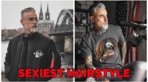 Alessandro Silverfox In The Most Attractive Beard And Hair Style