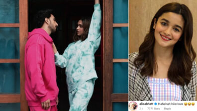 Alia Bhatt catches Ranveer Singh & Deepika Padukone romancing in front of her, this is what she does next