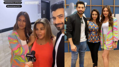 All Smiles: Rakhi Sawant, Ashi Singh, Sharad Malhotra & Surbhi Chandna look adorable together, fans go bananas