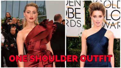 Amber Heard In Best One Shoulder Outfits