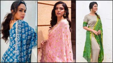 Amruta Khanvilkar Vs Prajakta Mali Vs Shriya Pilgaonkar: Who Has The Pretty Collection Of Kurta Set?